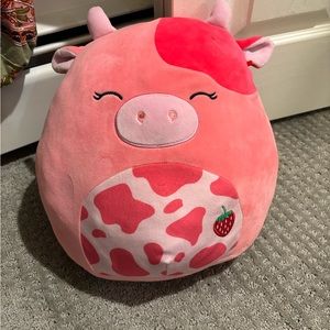 12” Calynda the Strawberry Cow Squishmallow
